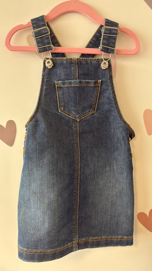 Latzrock Jeans Gr. 98