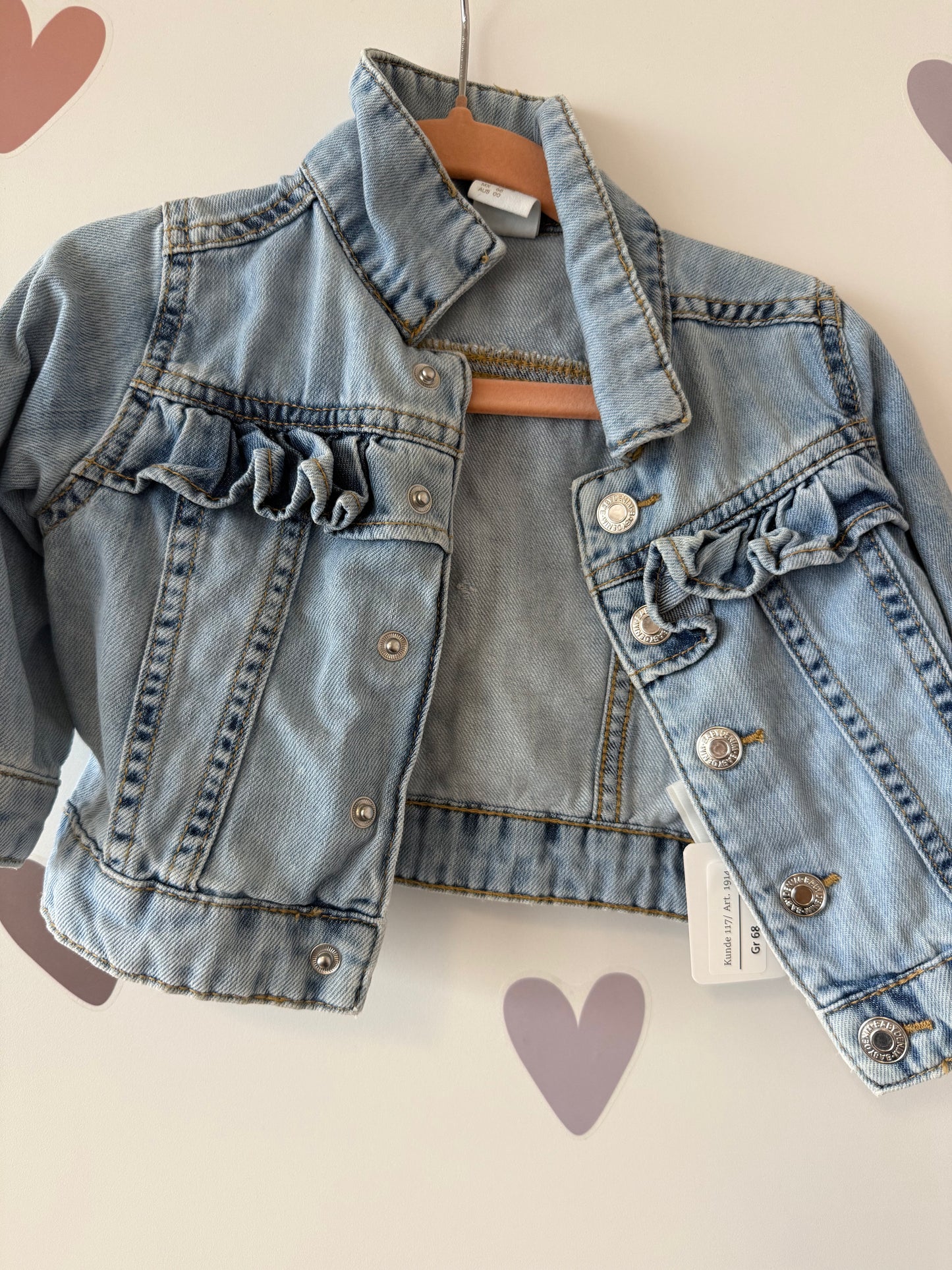 Jeansjacke Gr. 68