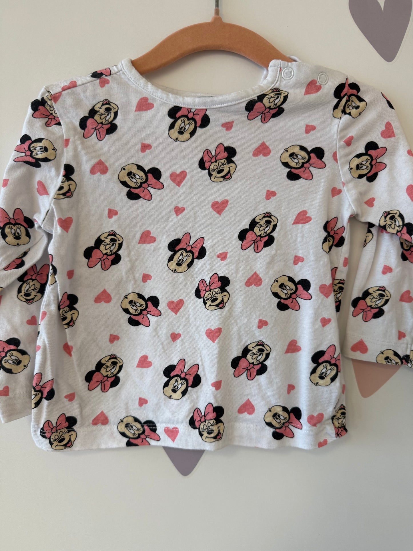 Longshirt Minnie Gr. 80