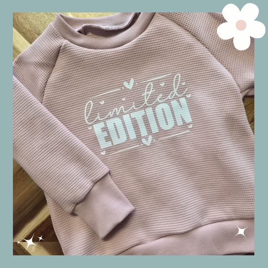 Mini Ella Pullover Limited Edition Gr 86 rosa
