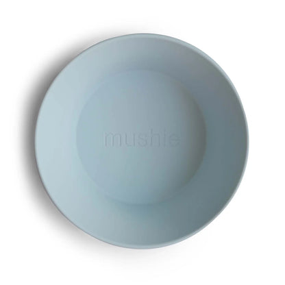 MUSHIE Dinner Schale rund Powder blue 2er Set