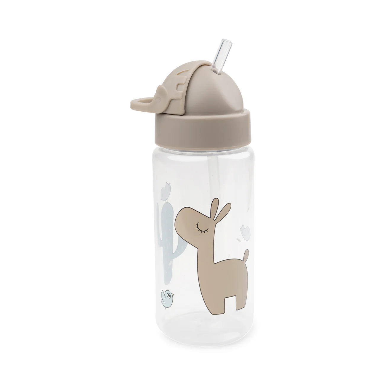 Trinkflasche mit Strohhalm - Lalee - Sand - 350 ml