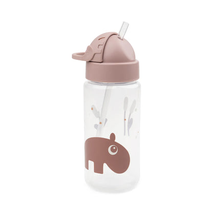 Trinkflasche mit Strohhalm Ozzo Rosa 350 ml