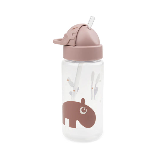Trinkflasche mit Strohhalm Ozzo Rosa 350 ml
