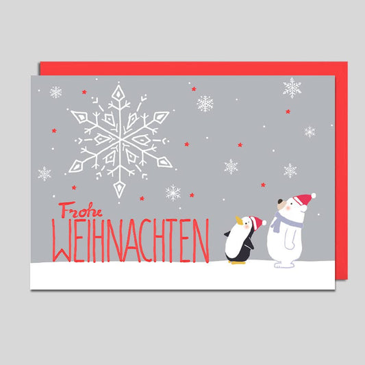 Lustige Weihnachtskarte