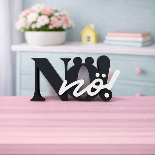 3D-Aufsteller Nö!
