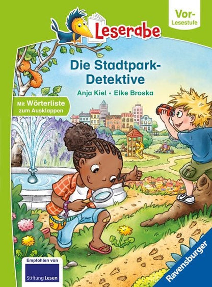 Leserabe - Vor-Lesestufe: Die Stadtpark-Detektive