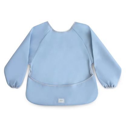 MUSHIE Langarm Lätzchen Blue
