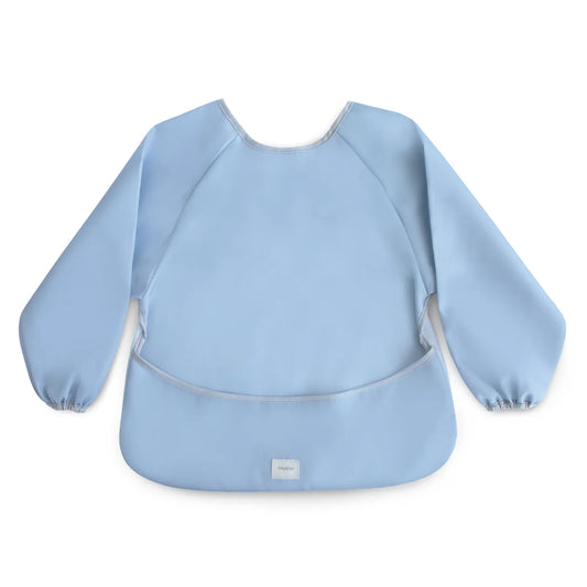 MUSHIE Langarm Lätzchen Blue