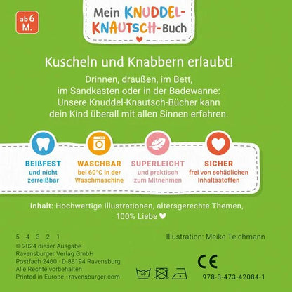 Mein Knuddel-Knautsch-Buch: Auf dem Bauernhof - Bilderbuch