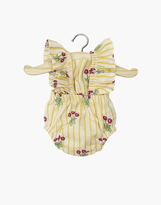 Lou Retro Baumwoll-Strampler Daisy