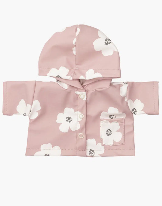 Clotaire Regenmantel aus beschichteter Baumwolle Camellia