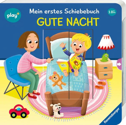 Play+ Mein erstes Schiebebuch Gute Nacht - ab 18 Monate